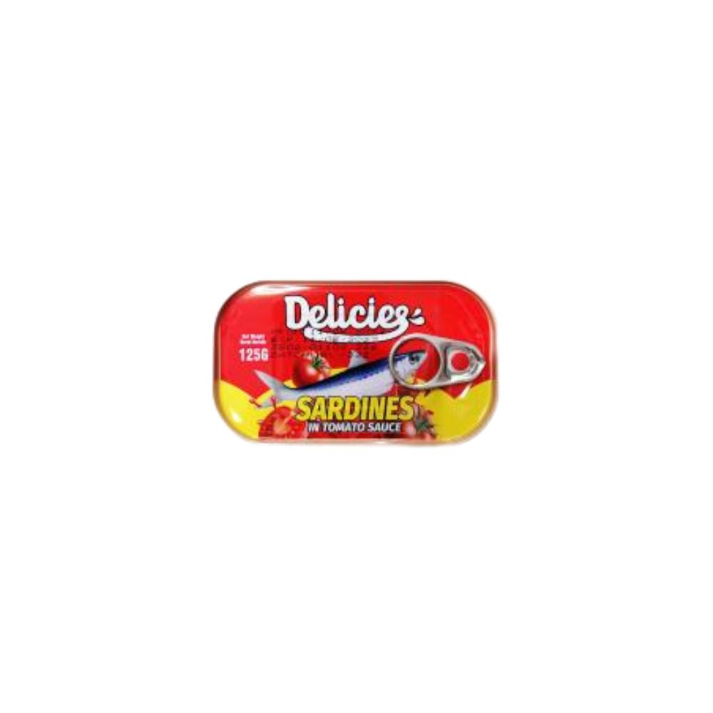 DSV-37.jpg Delicies Sardines in Tomato Sauce 320g - Image 1