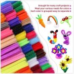 Colourful Chenille Craft Sticks 100s - Image 2