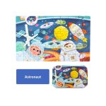 Astronaut Space Kids Puzzle Set