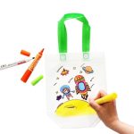DIY Colouring Tote Bag Activity Kit