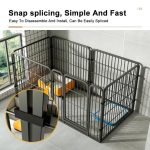 DIY Metal Wire Pet Playpen Set