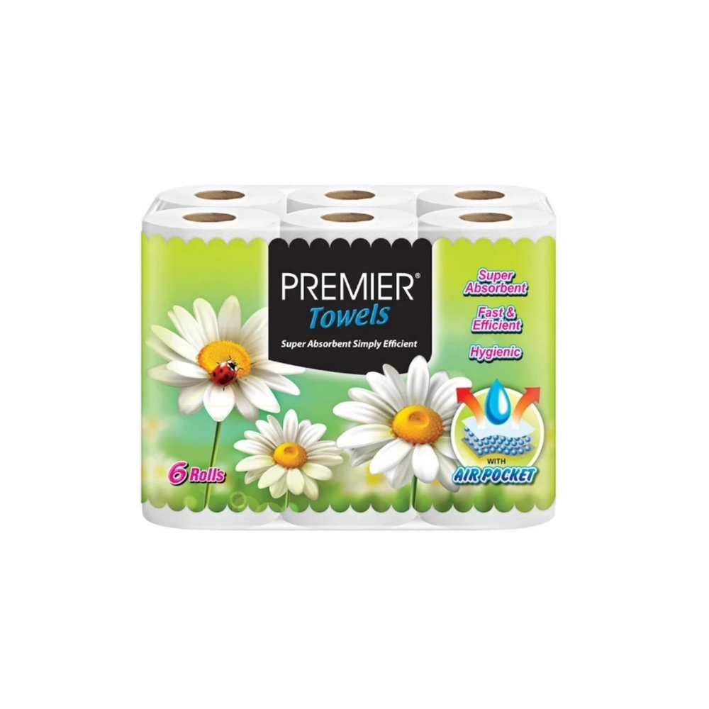 ECO-33.jpg Premier Kitchen Towel Family Pack 6s - Image 1
