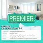 Premier 3 Ply Toilet Paper 10s - Image 2