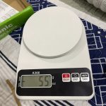 White Digital Kitchen Scale 10kg - Image 2