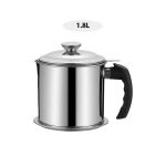 Stainless Oil Filter Storage Pot 1.8L