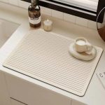 Silicone Kitchen Drying Mat Ribbed