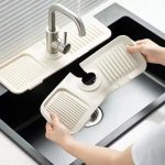 Green Silicone Sink Drain Tray - Image 2