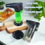 Refillable Torch Flame Lighter Compact - Image 2