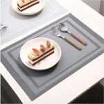 Grey Woven Dining Placemat - Image 2