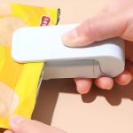 White Mini Heat Food Bag Sealer - Image 2