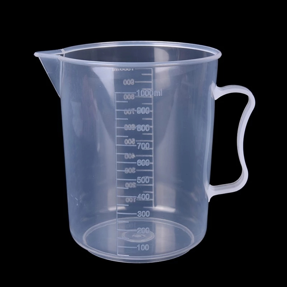 ECO-65.jpg Clear 1L Plastic Measuring Jug - Image 1