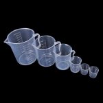 Clear 500ml Plastic Measuring Jug - Image 2