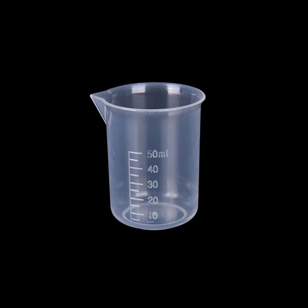 ECO-69.jpg Clear 50ml Mini Measuring Cup - Image 1