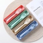 Wheat Straw Cutlery Travel Set